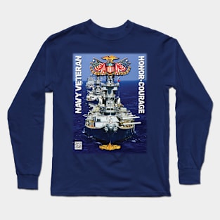 Navy 7th Fleet Long Sleeve T-Shirt